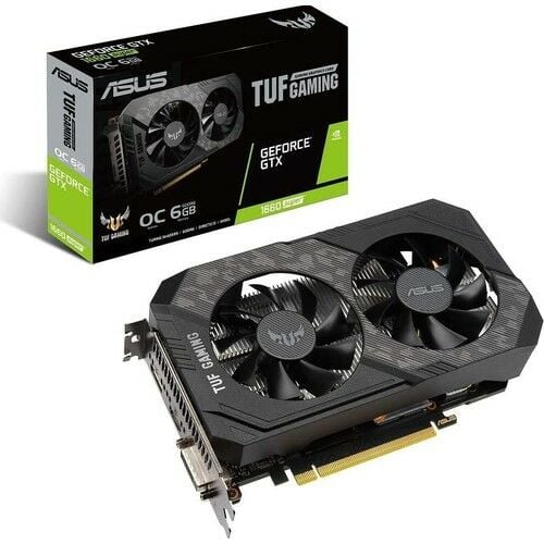 Asus TUF GeForce GTX 1660 Super Gaming 6GB 192Bit GDDR6 (DX12) PCI-E 3.0 Ekran Kartı (TUF-GTX1660S-O6G-GAMING)