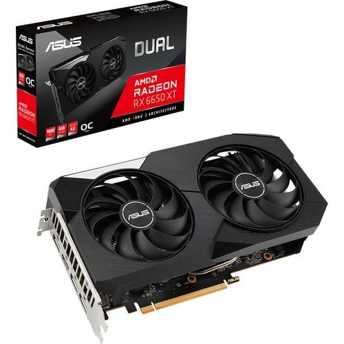 ASUS RADEON RX 6650 XT DUAL-RX6650XT-O8G 8GB GDDR6 128bit OC HDMI 3xDP EKRAN KARTI