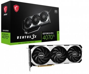 MSI GEFORCE RTX 4070 TI VENTUS 3X 12G OC 12GB GDDRX DP HDMI 192Bit