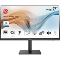 MSI Modern MD271P 27'' FHD IPS 75Hz 5ms Siyah Monitör