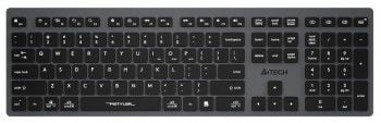 A4TECH FBX50C BLUETOOTH Q ŞARJLI KLAVYE GRİ