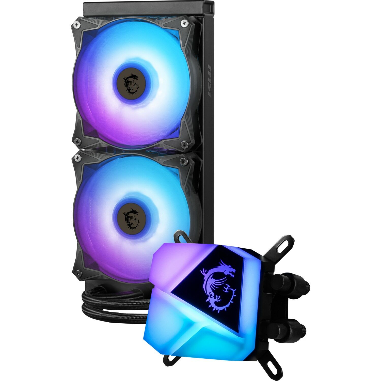 Msı Mag Corelıquıd C240 240 mm Argb Sıvı Işlemci SOĞUTUCUSU