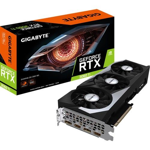 Gıgabyte RTX3060TI Gamıng Oc Nvidia 8GB GDDR6X 256Bit Ekran Kartı GV-N306TXGAMING OC-8GD