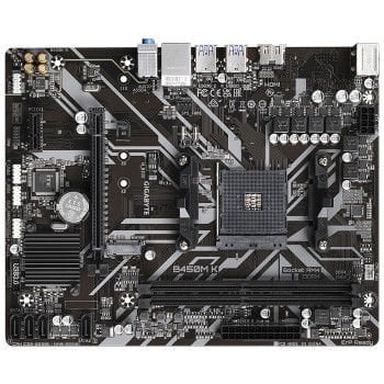 GIGABYTE B450M K AMD B450 DDR4 M2 mATX