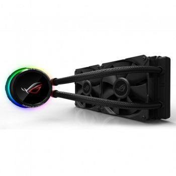 ASUS ROG RYUO 240 OLED AURA RGB FAN SIVI CPU